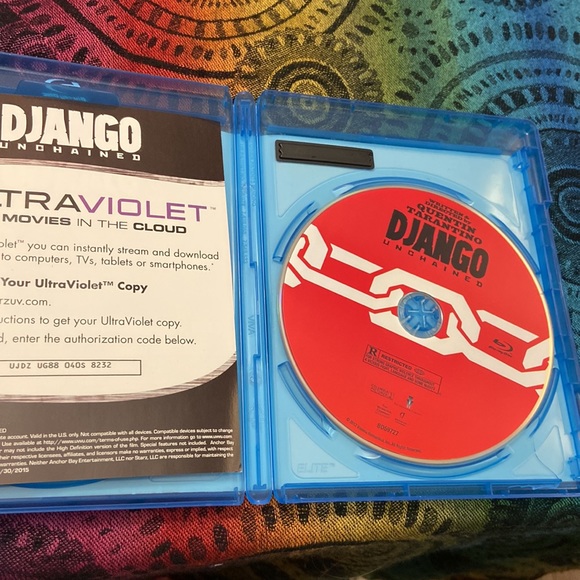 5/$10❤️❤️❤️DJANGO UNCHAINED Jamie Foxx BLU RAY & DVD - Picture 3 of 5